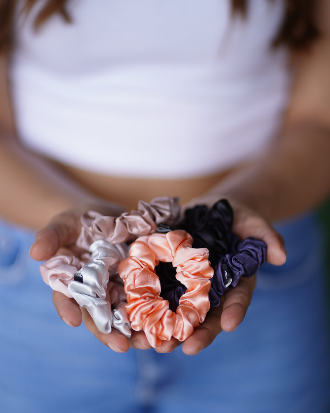 Pure Silk Scrunchies Bestsellers Collection (Set of six)