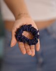 Pure Silk Scrunchies Dark Collection (Set of three)