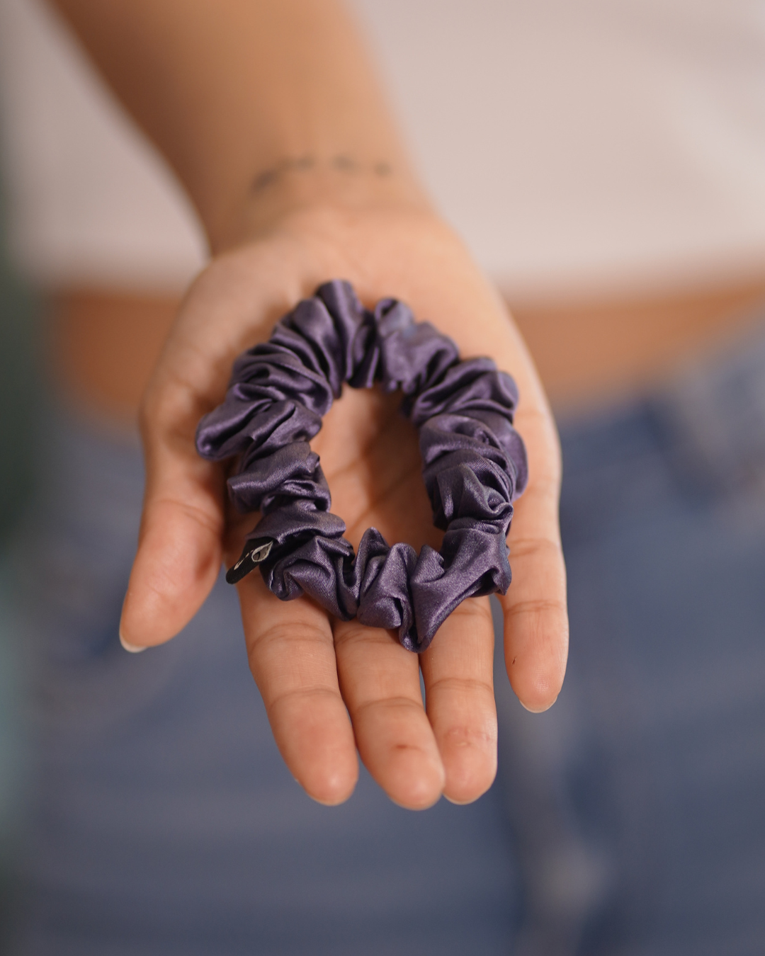 Pure Silk Scrunchies Dark Collection (Set of three)