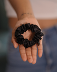 Pure Silk Scrunchies Dark Collection (Set of three)