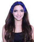 Midnight Blue Silk Hairband