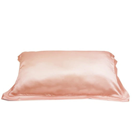 ROSE GOLD PILLOWCASE WITH BORDERS